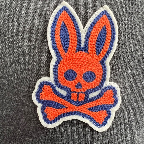 New Men’s “Psycho Bunny” Bayles Chain Stitch Hoodie - Picture 4 of 7